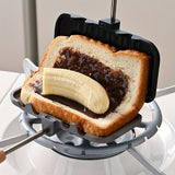 1pc Toast Griddle, Sandwich Mold Griddle, Mini Double Sided Frying Pan, Breakfast Pot, Sandwich Baking Pan