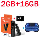 M98 Y10 ATV Mini Stick Android 13 H618 Quad Core Cortex A53 Support 6K Video 4K 5G Wifi BT5.0 Voice Remote Smart TV Box iptv