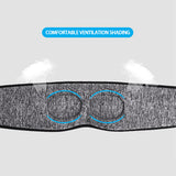 Bluetooth 5.0 3D Wireless Earphone Phone Headband Sleep Soft Earphones Sleeping Eye Mask Bone Vibrator Speaker Music Headset