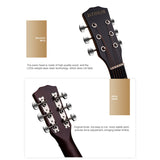 38 Inch Acoustic Guitar with Starter Kit and Gig Bag - Classical Student Guitar for Kids, Boys, Girls, Teens, Beginners