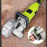 4000W High Power dust free Electric Wall Slotting Machine Concrete Cutting Wall Slotting Machine Circular Saw Power Tools 220V