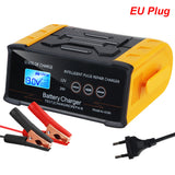 12V 24V 260W Car Charger Pulse Repair Intelligent Battery Charging Motorcycle SUV Truck Smart LED Display High Power