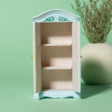 Scale Dolls Printed ,Miniature Wardrobe For 1/12 Doll House Bedroom Accessories