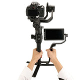 Accessories L Bracke for DJI S Crane 2 V2 Plus Feiyu AK2000 AK4000 DSLR Gimbal Stabilizer Grip with 1/4 Hot Shoe