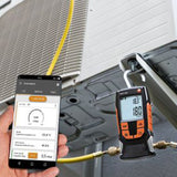Testo 552 Digital Vacuum Gauge 0560 5522 Vacuum Measuring Instrument 0-26.66mbar Bluetooth-compatible