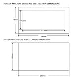 KH322B washer-dryer computer controller industrial fully automatic washing hine operating circuit board in English