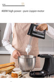 Electric Food Table Stand, Cake Dough Mixer, Handheld Egg Beater, Blender, Baking, Whipping Cream hine, 3.5L, 400W