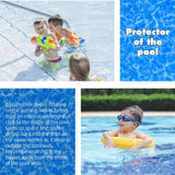 Universal Fit Above Ground Skimmer-Pool Skimmer Parts Kit-Opening Width 6Inch Fits All Standard Pool Wall Cutouts