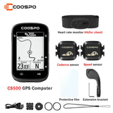COOSPO CS500 Bike Computer GPS Route Navigation Cycg Odometer Wireless Cycle Stopwatch ANT+ Bluetooth5.0 Bicycle Speedometer