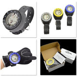 50m Underwater Wrist Balanced Dive Compass Waterproof Luminous Dial Detachable Strap For Scuba Diving Kayaking Outdoor