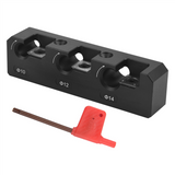 Carbide Inserts Dowel Maker Dowel Plates Wooden Dowel Rods Wooden Bar Makers Metric 3 Holes (With 3 Carbide Blades)