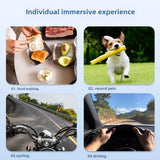 For Gopro Mount Dji Sports Camera UURIG BH14 Halter Neck Bracket Attachment Motorcycle Electronics Accessor