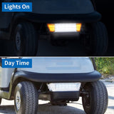 Top-12V Deluxe LED Golf Cart Head Light With Bumper For Club Car Precedent 2004-UP Electric Part 102524801