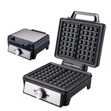 Electric 2-Gram Non-Stick Commercial Waffle Maker 1500W 220V