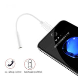Auxiliary audio splitter lighting to 3.5mm jack cable IOS headphone adapter for iPhone 13 12 11 X 8 7