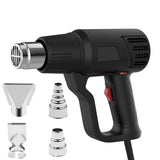 Black Color 220V eu Hot Air Gun Professional Electric Adjustable Temperature-controlled Building Hair dryer Soldering Heat gun