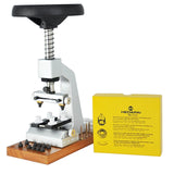 5700 Wood Table Watch Back Open Close Bench Wristwatch With 6 Opener Dies for Watches Watchmakers Tools 65mm