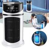 Portable Mini Conditioner USB Charging Water Coog Fan 6 Gear Wind Speed Adjustable Air Cooler For Office