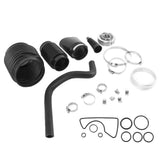 Akozon Stern Drive Transom  Repair Kit 30?803100T1 Stainless Steel and Rubber with Exhaust Bellows Gear Housing  & Gasket Kit