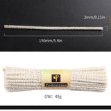 50pcs/lot 15cm Cotton Tobacco Smoking Tool Pipe Cleaner For Cleaning In Tight Space Craft Art Chenile Stick
