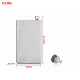 Titanium Mini Hip Flask Flagon Portable Wine Whisky Alcohol Pot Bottle Mug Drinkware Whisky Liquor Bottle