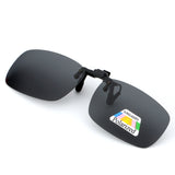 on Sunglasses Polarized Clip Up Clip-On Glasses Daytime Night Vision for Driving Fishing Cycling Walking