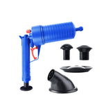 Air Power Drain Blaster Gun High Pressure Powerful Manual Cleaner Pump Sewer Toilet Bathroom Kitchen Clogging Dredging Tool
