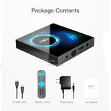 T95 tv 2023 Android 10 128GB allwinner H616 quad core support 6k 3d h.265 4G 5G Dual WiFi BT 5.0 Smart Set top box