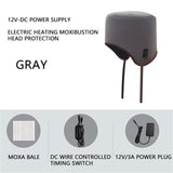 Electric Heating Head and Neck Protection Cap Moxibustion Hot Compress Heating Caps Far-infrared Cold and Windproof Warm Cap