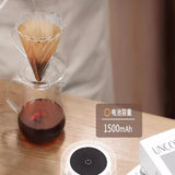 New 1500mAh Electric Externally Adjustable Type-C Charging Burr Grinder Bean Grinding hine Coffee Maker