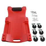 Car Repairing Deck Sturdy Car Repair Lying Board 200kg Load Capacity Impact Resistant Portable Professional PE with LED Light