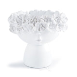 Resin Sculpture Fairy Vase Flower Pot Modern Home Desktop Storage Crafts Decor Abstract Wreath Holder