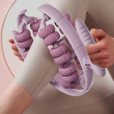 1pc 26 Wheels Leg Massager, Leg Roller, Calf Muscle Relaxation Ring, Leg Slimming Yoga Wheel