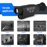 Night Vision Monocle Infrared Optical Monocular 2X Digital Zoom Photo 400M Long Range Telescope Night Vision For Hunting
