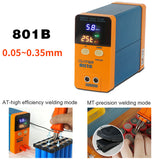 801A 801B Spot Welder 18650 Battery Mini Spot Welder Storage Digital Display Storage Energy Pulse Spot Welding Machine 11.6KW