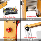 Offe Aluminum Mini CNC Router Engraving 3018 Plus2.0 500W Spindle 5.5W 10W Laser GRBL PCB Milg hine