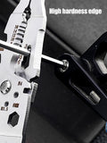 Multifunctional Professional Elbow Stripper Pliers Electrician Wire Crimping Cutter Wiring Scissors Hand Tool