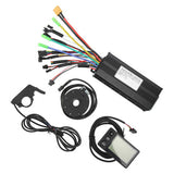 Electric Bike Controller Kit DC24 36 48V 30A Sine Wave Controller Good Compatibility with Display Panel for DIY Modification