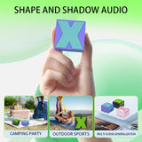 Wireless Bluetooth Audio 360 ° Panoramic Surround Sound Metal Intelligent Speaker Portable Mini Music Speaker