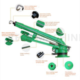 Turbine Vortex Rod Irrigation Rocker Spray Gun Agricultural Automatic Rotating Dust Removal Sprinkler