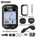 BSC200C iGPSPORT BSC200 C ANT+ GPS Bicycle Computer Route Navigation Wireless Speedometer Support Powermeter Cycg Odometer