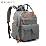 Putybudy Multifunctional Baby Diaper Backpack Large Capacity Storage Maternity Backpac Crib Newborn Mommy Bag