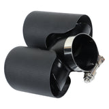 Quad Exhaust Tip Stainless Steel 4 Out Tailpipe Tip for Cars