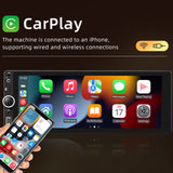 13 Car Stereo Single-Din GPS Navigation with 6.86 Inch Toucreen Carplay Android Auto Support WiFi/BT