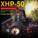 Ono Head USB Charging Zoom Outdoor Fishing Aluminum Alloy Strong Light Headlight
