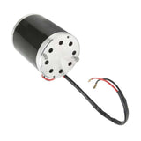 Electric Bike Brushed Motor 48V 500W Heat Dissipation Brushed Electric Motor for DIY Electric Bikes