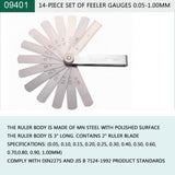 Vae Manganese Steel Plug Clearance High-Precision Screen Wedge-Shaped Feeler Gauge Piece