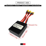 Double Discharge Converter For Ebike 20A Dual Battery Pack Switch Balance Discharger
