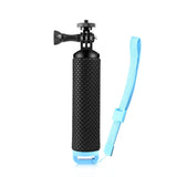 PULUZ PU868B ating Handle Grip Waterproof Selfie Stick 1/4in&Strap for GoPro Hero 12/11/10/9 Insta360 DJI Osmo Action Camera