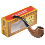CRUSHER Ebony Resin Smoking Old Style Retro for Men Dry Burning Grass Herb Tobacco Pipe Cigarette Accessories